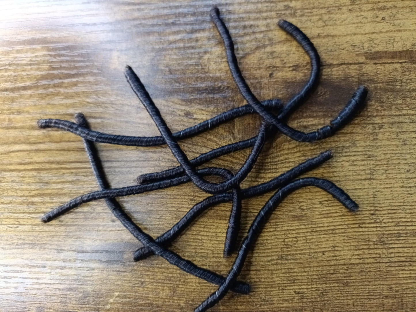 Dark Brown permanently curled yak-20 grams