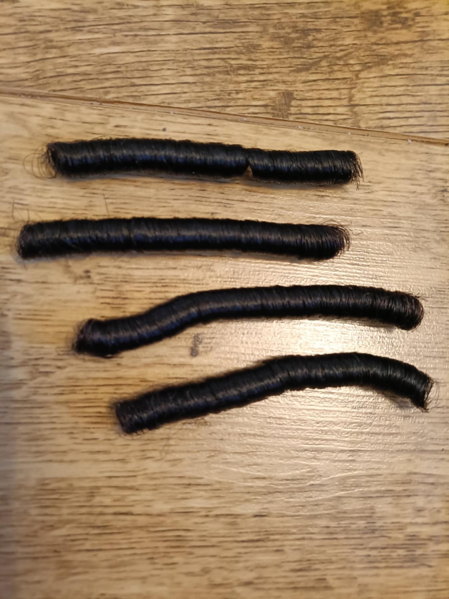 Dark Brown permanently curled yak-20 grams