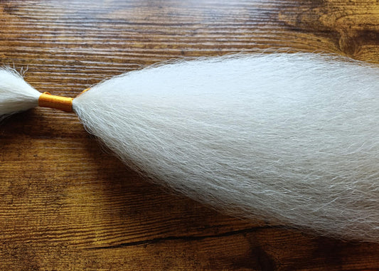 Natural White genuine belly yak-30 grams